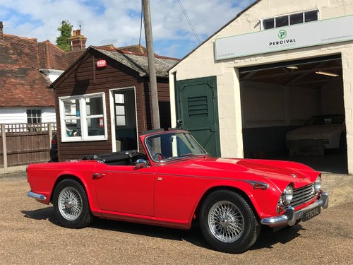 1965 Triumph TR4a, overdrive, UK car, SOLD SOLD