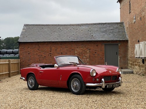 1967 Triumph Spitfire MK II. Only 38,000 Miles SÅLD