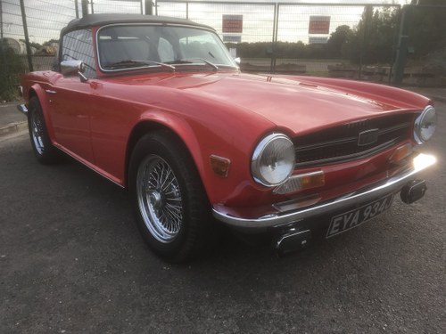 1971 Truly stunning TR6 SOLD