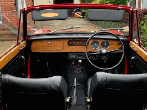 1970 TRIUMPH HERALD 13/60 CONVERTIBLE SOLD