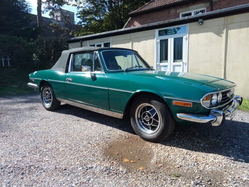 1973 SOLD Triumph Stag Mk2 manual/overdrive For Sale