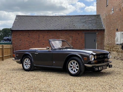 1972 Triumph TR6 150 HP. Original U.K Right Hand Drive VERKAUFT