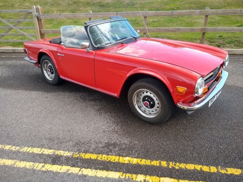 1974 Triumph TR6 for auction 29th/30th October In vendita all'asta