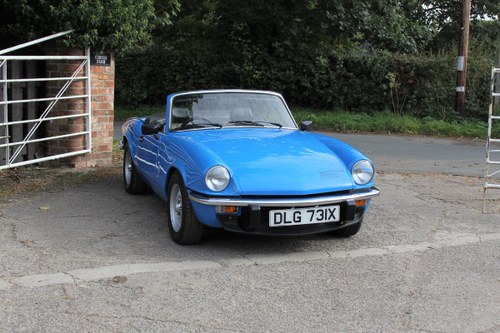 1981 Triumph Spitfire 1500, One of the very last Spitfires made For Sale
