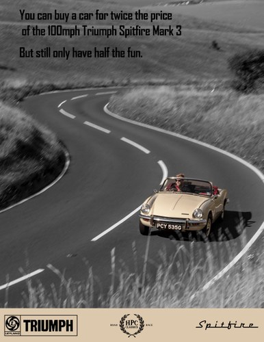 1968 Triumph Spitfire MK3 SOLD