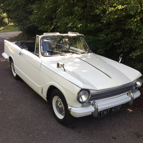 1968 Lovely Triumph Herald 13/60 Convertible  For Sale