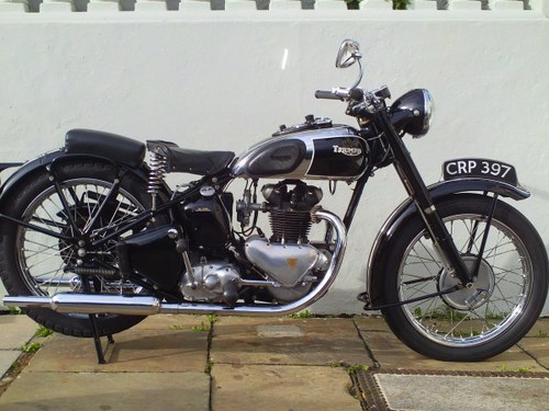 1946 TRIUMPH 3T DE LUXE SOLD