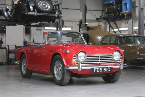 1965 Triumph TR4a IRS £10k recent mechanical work In vendita