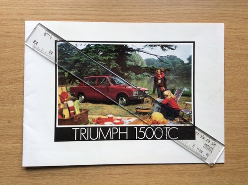 Triumph Sales brochure dated 12/73 In vendita