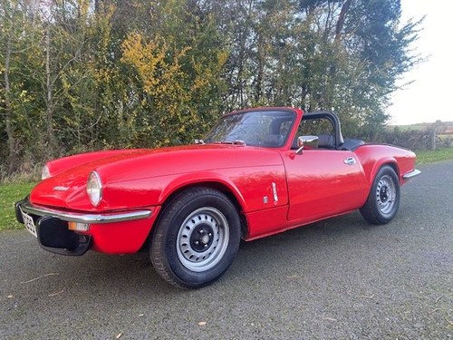 1978 Triumph Spitfire 1500 Manual with Overdrive SOLD