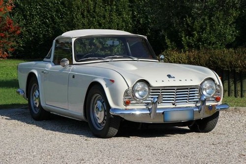 1962 rhd Triumph TR4 SOLD