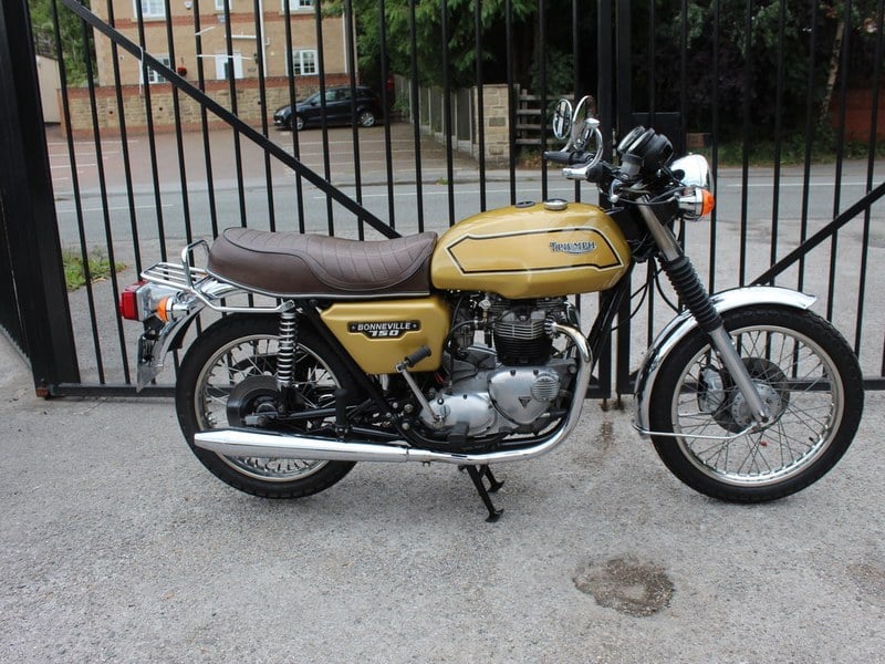 1979 Triumph T140E Matching engine and frame Beautiful