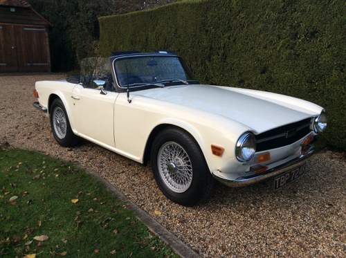 1972 TR6 150 BHP CP Chassis Code DEPOSIT TAKEN SOLD