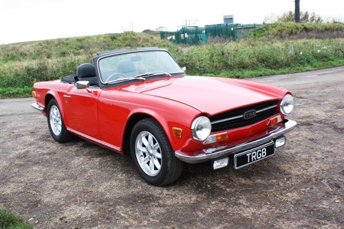 TR6 1972 150BHP FUEL INJECTED CAR WITH OVERDRIVE SOLD
