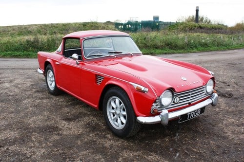 TR4A 1967 WITH OVERDRIVE AND SURREY TOP SOLD