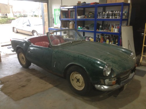 1962 Early triumph spitfire mk i project For Sale