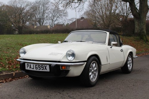 Triumph Spitfire 1500 1981 - To be auctioned 26-03-21 For Sale by Auction