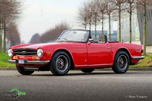 1969 Very good Triumph TR6 PI with Overdrive (LHD) For Sale