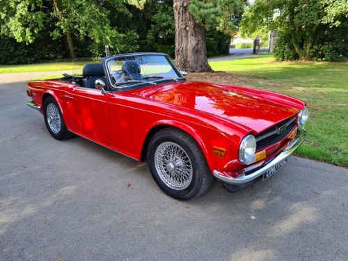 1972 Triumph TR6 - now sold In vendita