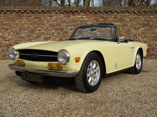 1971 TRIUMPH TR6 OVERDRIVE, HIGHLY ORIGINAL For Sale