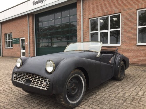 1959 Triumph TR3A LHD for restoration SOLD