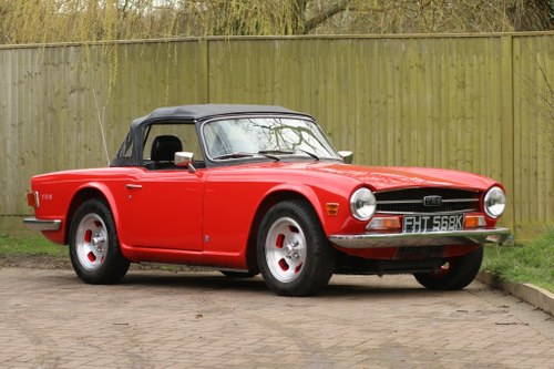 1972 Triumph TR6, 150bhp with overdrive SOLD