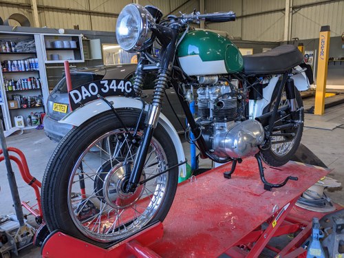 1965 UK Triumph Tiger T100SS Re-assembly project SOLD