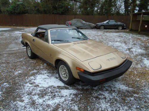 1980 genuine Triumph TR8 LHD, Full mot, 99% rust free PI Air VENDIDO