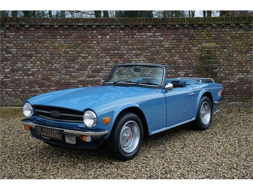 1974 Triumph TR6 First paint and fully original with only 27000km In vendita