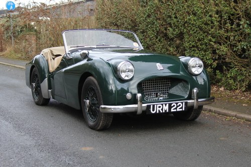1955 Triumph TR2, UK Matching No's, Various Upgrades For Sale