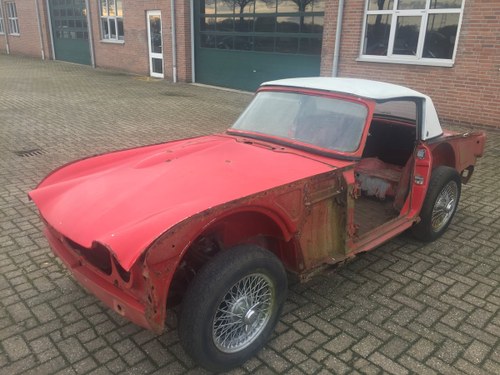1965 Triumph TR4A IRS for restoration | RESERVED SOLD