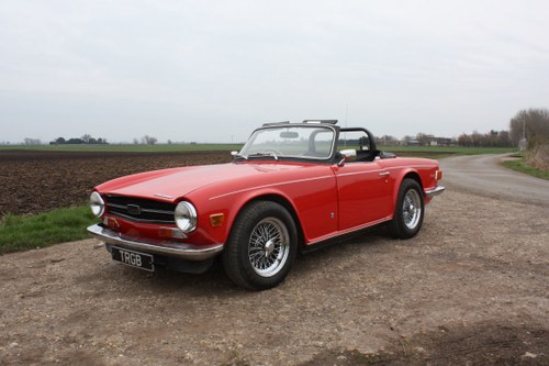 1971 TR6 150BHP RHD UK CAR WITH OVERDRIVE SOLD