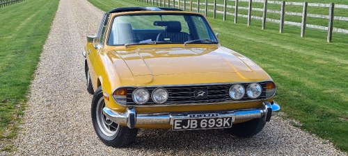 1972 Refurbished Stag 3.0 saffron yellow For Sale
