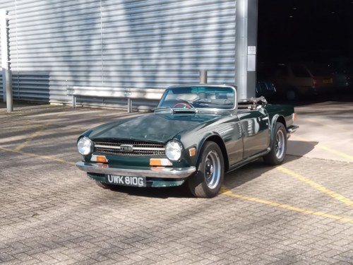 1969 Triumph TR6 - UK RHD Rolling Project For Sale by Auction