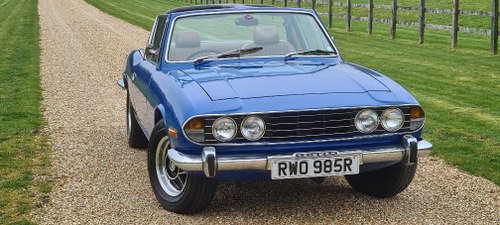 1977 Excellent Stag manual extensive history file For Sale