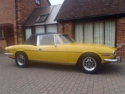 1974 Triumph Stag Mk11 Auto  24,000 Miles From New. For Sale
