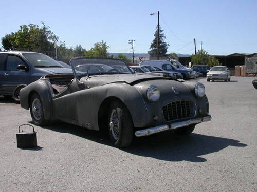 1957 small mouth TR3 SOLD