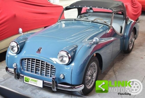 1956 TRIUMPH TR3 Small Mouth Targa Oro Asi "Restauro Totale" - 19 In vendita