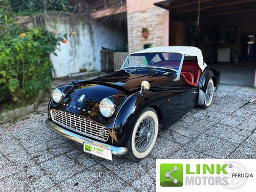 1960 TRIUMPH TR3 A "bocca larga", matching number, ASI For Sale