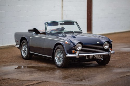 1967 Triumph TR5 - The First Ever TR5 For Sale by Auction