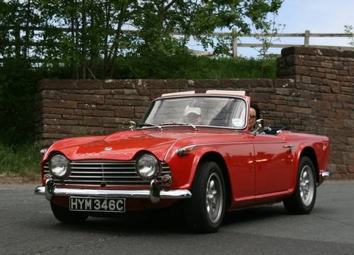 1965 Triumph TR4A IRS For Hire