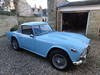 1966 Triumph TR4A 'Wedgwood Blue' VENDUTO