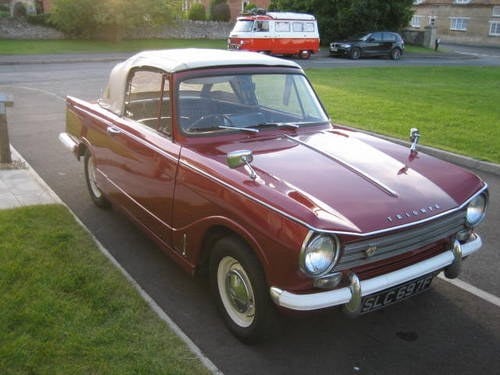 1967 Triumph Herald 13/60 Convertible FURTHER REDUCTION SOLD