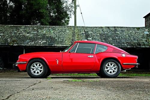 1972 Triumph GT6 Mk3 Pimento red, rotoflex/overdrive  SOLD