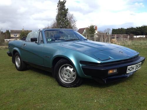1981 Triumph TR7 Covertible with only 48,900 miles! For Sale