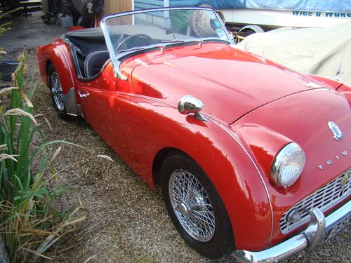 1960 TR3 a -  restored in the 90's SOLD
