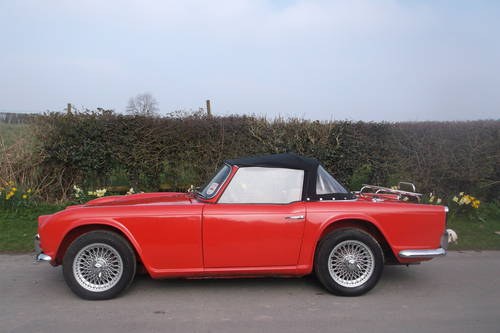 1964 TR4 VERY NICE EXAMPLE    (now sold TRs wanted)