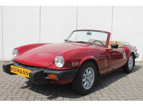1979 Triumph Spitfire 1500 with overdrive For Sale