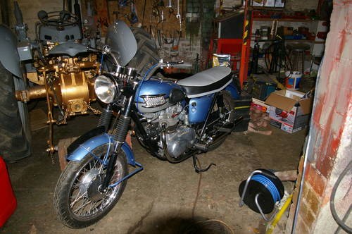 1966 Triumph Tiger 90 with 500cc engine SOLD