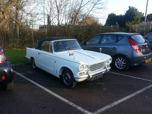 1970 Triumph Vitesse Mk2 convertible with o/d For Sale